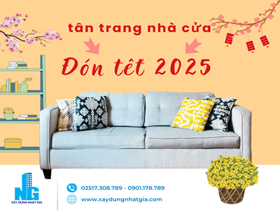 Tân trang nhà cửa dịp Tết: Bí quyết làm mới không gian sống hiệu quả và tiết kiệm